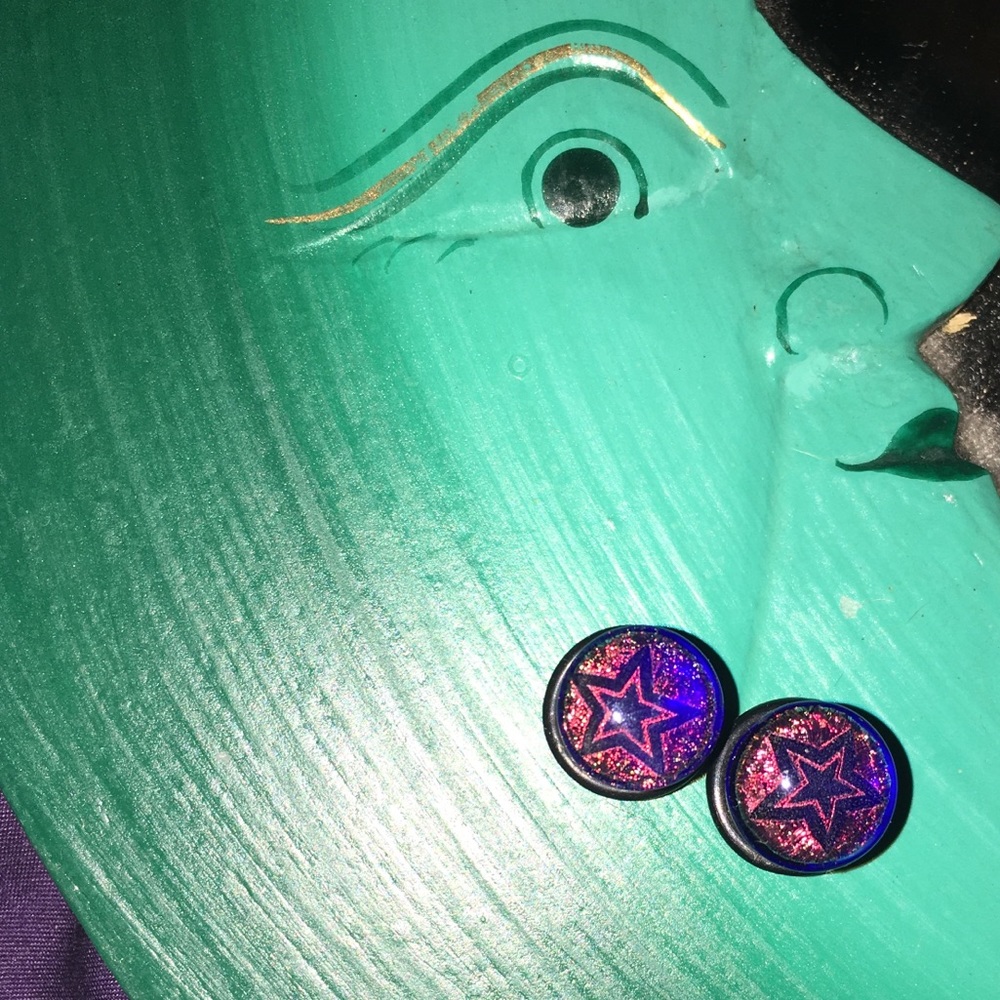 0 gauge-body mod- Glass Star Plugs